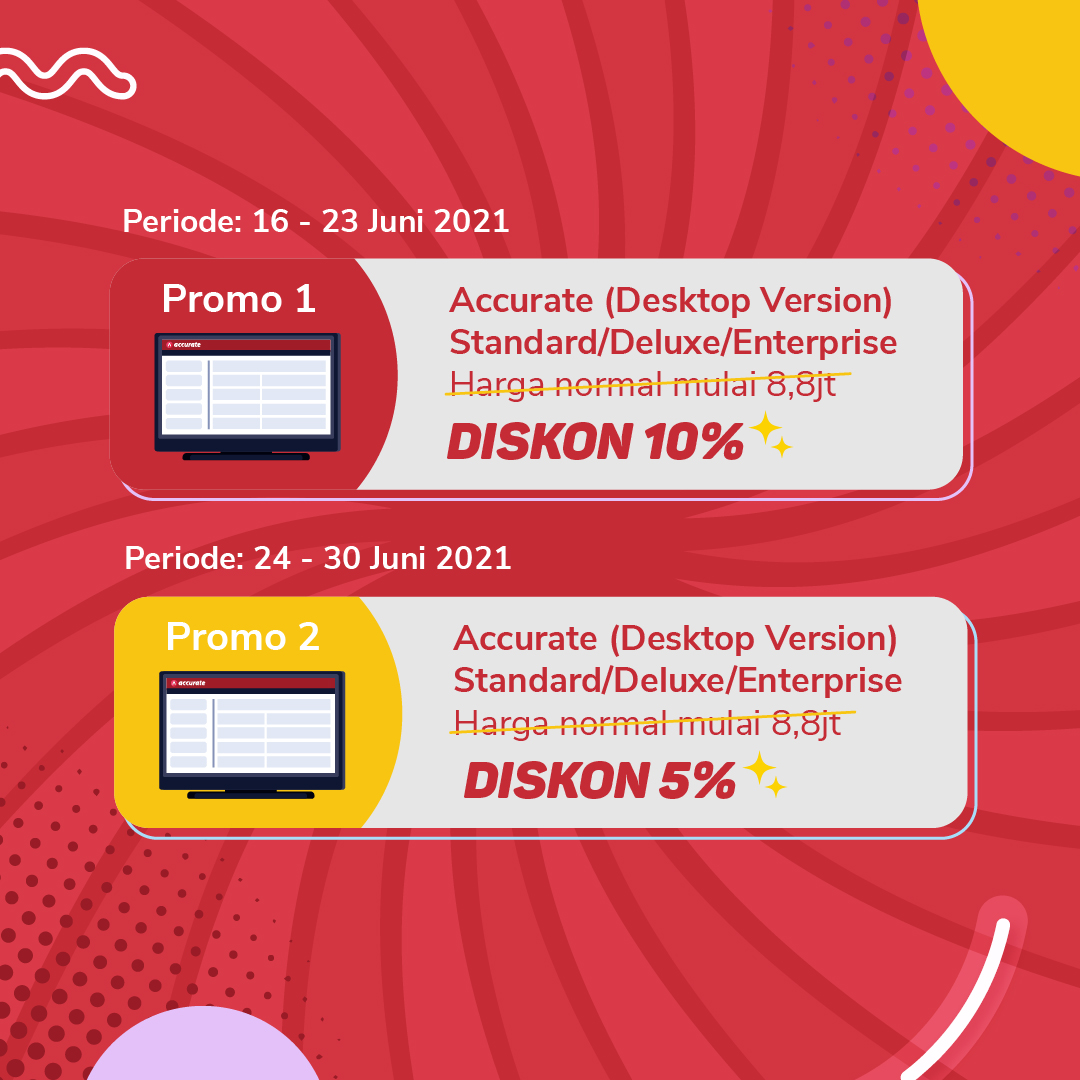 Promo Accurate 5 Desktop Promo 2021