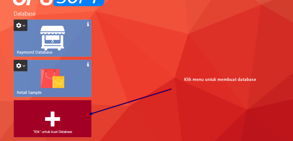 Membuat database accurate online