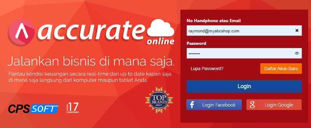 login accurate online