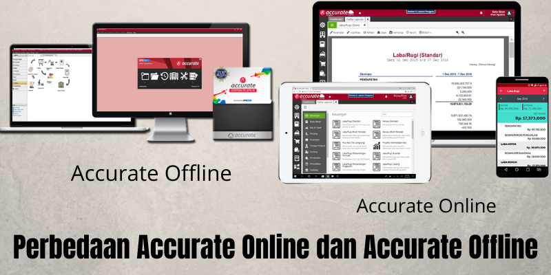 Perbedaan Accurate Online dan Accurate Offline